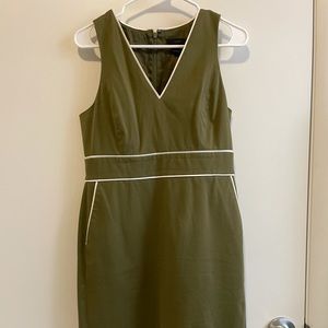 Slim fit J Crew dress with pockets